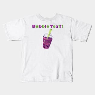 Bubble Tea Kids T-Shirt